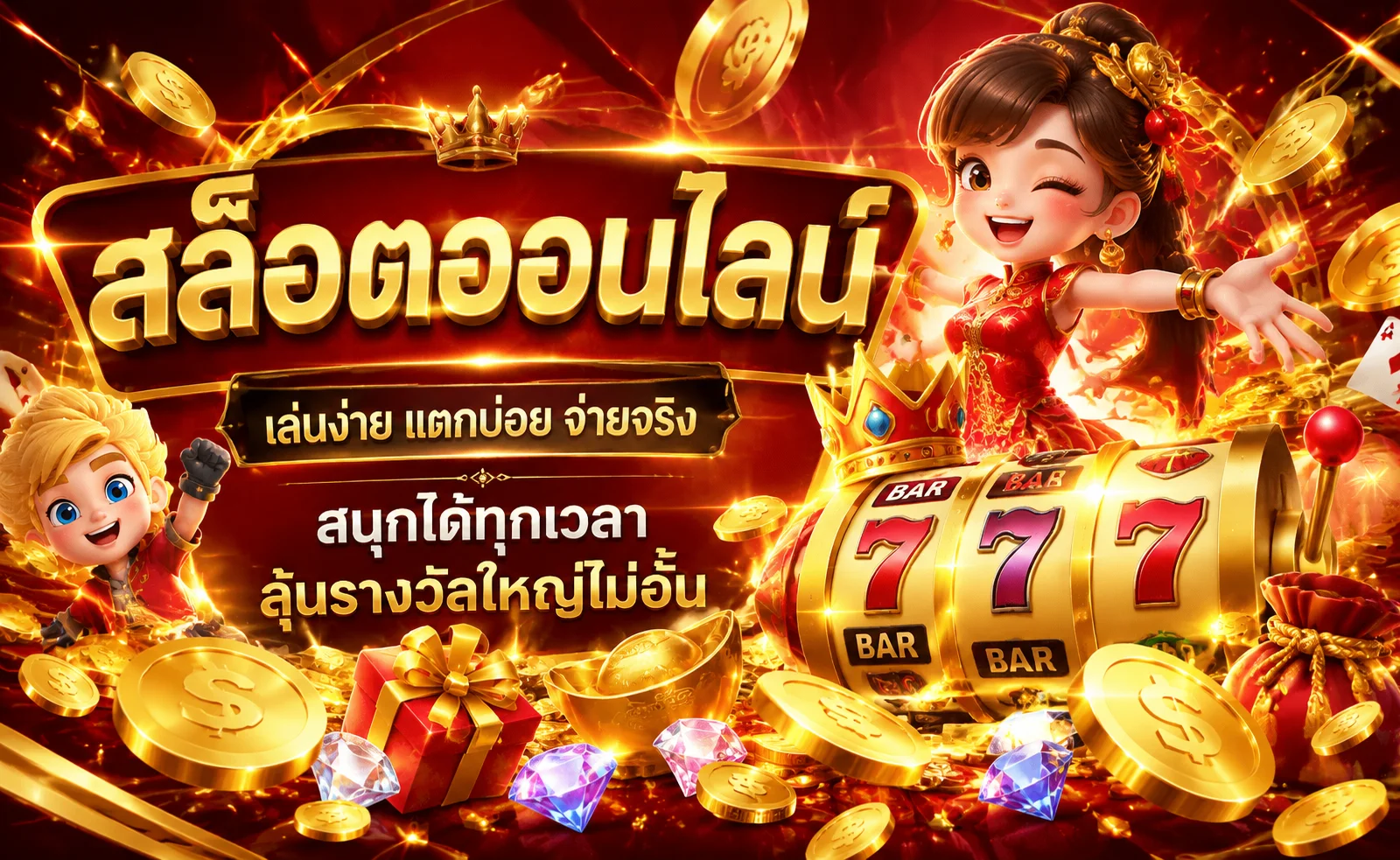 รวมเกมสล็อตออนไลน์ยอดนิยมบน THA555 ครบทุกค่าย